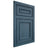 Shiloh Cabinetry Flush Inset Dalton Red Oak Plain Cut Hudson Door