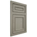 Shiloh Cabinetry Flush Inset Dalton Red Oak Plain Cut Thyme Door
