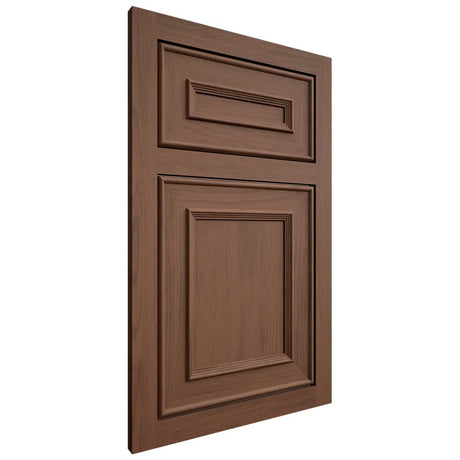 Shiloh Cabinetry Flush Inset Dalton Walnut Plain Cut Natural Door