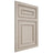 Shiloh Cabinetry Flush Inset Dalton Walnut Plain Cut Seagull Door
