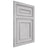 Shiloh Cabinetry Flush Inset Dalton Walnut Plain Cut Stratus Door