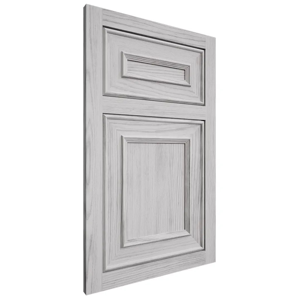 Shiloh Cabinetry Flush Inset Dalton Walnut Plain Cut Stratus Door