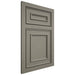 Shiloh Cabinetry Flush Inset Dalton Walnut Plain Cut Thyme Door