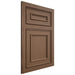 Shiloh Cabinetry Flush Inset Dalton White Oak Plain Cut Autumn Door