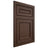 Shiloh Cabinetry Flush Inset Dalton White Oak Plain Cut Braun Door