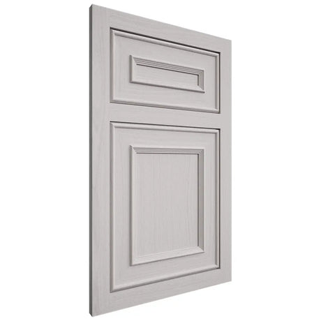 Shiloh Cabinetry Flush Inset Dalton White Oak Plain Cut Cotton Door