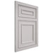 Shiloh Cabinetry Flush Inset Dalton White Oak Plain Cut Cotton Door