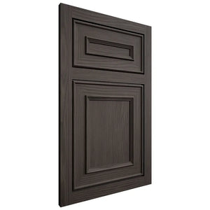 Shiloh Cabinetry Flush Inset Dalton White Oak Plain Cut Creekside Door