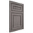 Shiloh Cabinetry Flush Inset Dalton White Oak Plain Cut Flagstone Door