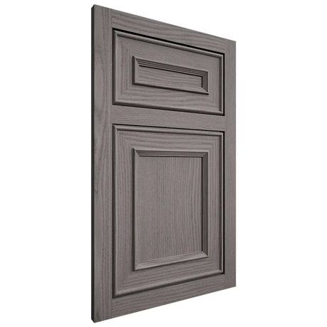 Shiloh Cabinetry Flush Inset Dalton White Oak Plain Cut Flagstone Door