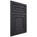 Shiloh Cabinetry Flush Inset Dalton White Oak Plain Cut Harbor Door