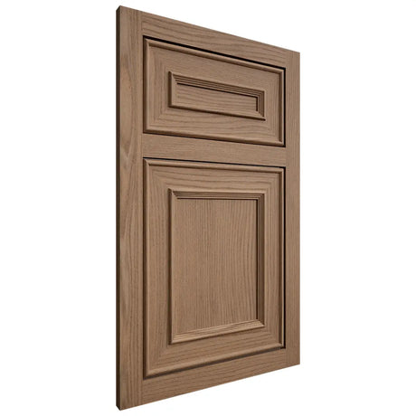 Shiloh Cabinetry Flush Inset Dalton White Oak Plain Cut Medium Door
