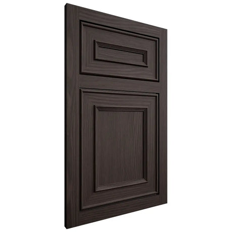 Shiloh Cabinetry Flush Inset Dalton White Oak Plain Cut Morel Door
