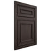 Shiloh Cabinetry Flush Inset Dalton White Oak Plain Cut Morel Door