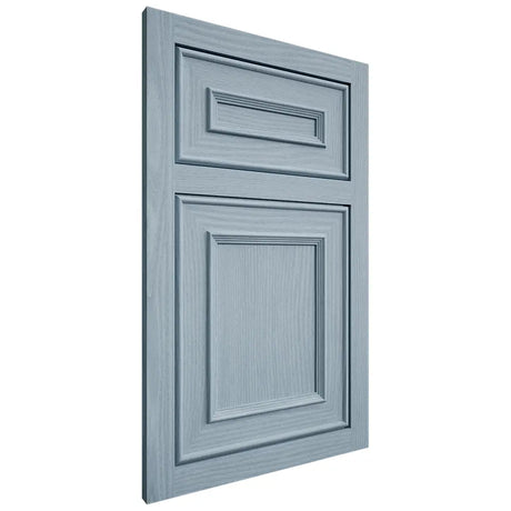 Shiloh Cabinetry Flush Inset Dalton White Oak Plain Cut Sky Door