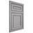 Shiloh Cabinetry Flush Inset Dalton White Oak Plain Cut Stratus Door