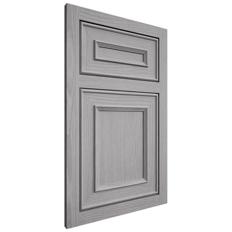 Shiloh Cabinetry Flush Inset Dalton White Oak Plain Cut Stratus Door