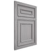 Shiloh Cabinetry Flush Inset Dalton White Oak Plain Cut Stratus Door