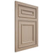 Shiloh Cabinetry Flush Inset Dalton White Oak Plain Cut Straw Door