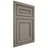 Shiloh Cabinetry Flush Inset Dalton White Oak Plain Cut Thyme Door