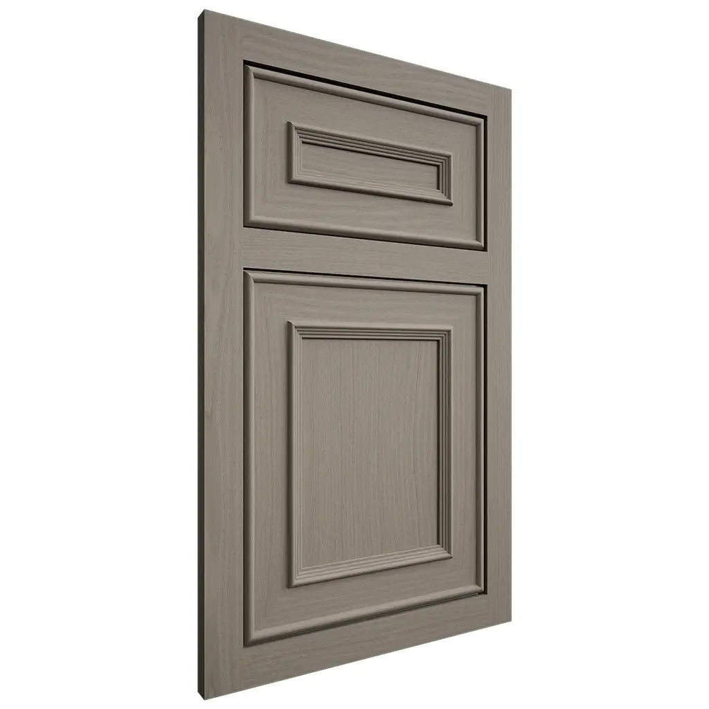 Shiloh Cabinetry Flush Inset Dalton White Oak Plain Cut Thyme Door