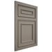 Shiloh Cabinetry Flush Inset Dalton White Oak Plain Cut Thyme Door