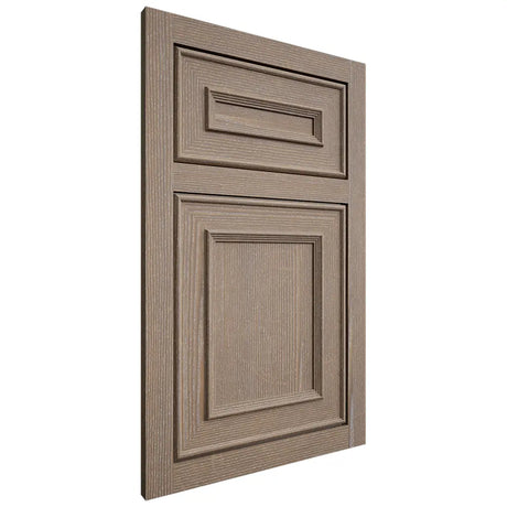 Shiloh Cabinetry Flush Inset Dalton White Oak Quarter Sawn Almond Door
