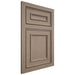 Shiloh Cabinetry Flush Inset Dalton White Oak Quarter Sawn Almond Door