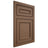Shiloh Cabinetry Flush Inset Dalton White Oak Quarter Sawn Autumn Door