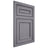 Shiloh Cabinetry Flush Inset Dalton White Oak Quarter Sawn Cadet Door