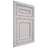 Shiloh Cabinetry Flush Inset Dalton White Oak Quarter Sawn Cotton Door