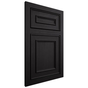 Shiloh Cabinetry Flush Inset Dalton White Oak Quarter Sawn Espresso Door