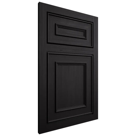 Shiloh Cabinetry Flush Inset Dalton White Oak Quarter Sawn Espresso Door