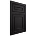Shiloh Cabinetry Flush Inset Dalton White Oak Quarter Sawn Espresso Door