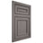 Shiloh Cabinetry Flush Inset Dalton White Oak Quarter Sawn Flagstone Door
