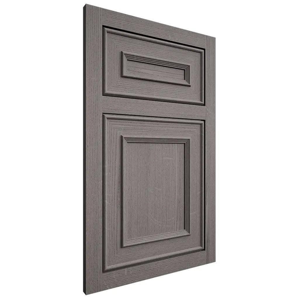 Shiloh Cabinetry Flush Inset Dalton White Oak Quarter Sawn Flagstone Door