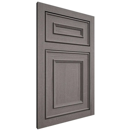 Shiloh Cabinetry Flush Inset Dalton White Oak Quarter Sawn Flagstone Door