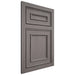 Shiloh Cabinetry Flush Inset Dalton White Oak Quarter Sawn Flagstone Door