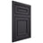 Shiloh Cabinetry Flush Inset Dalton White Oak Quarter Sawn Harbor Door
