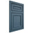 Shiloh Cabinetry Flush Inset Dalton White Oak Quarter Sawn Hudson Door