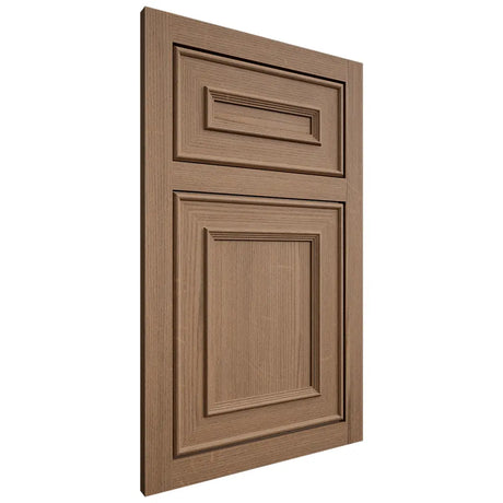 Shiloh Cabinetry Flush Inset Dalton White Oak Quarter Sawn Medium Door