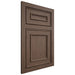Shiloh Cabinetry Flush Inset Dalton White Oak Quarter Sawn Mineral Door