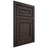 Shiloh Cabinetry Flush Inset Dalton White Oak Quarter Sawn Morel Door