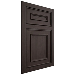 Shiloh Cabinetry Flush Inset Dalton White Oak Quarter Sawn Morel Door