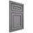 Shiloh Cabinetry Flush Inset Dalton White Oak Quarter Sawn Sterling Door