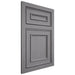 Shiloh Cabinetry Flush Inset Dalton White Oak Quarter Sawn Sterling Door