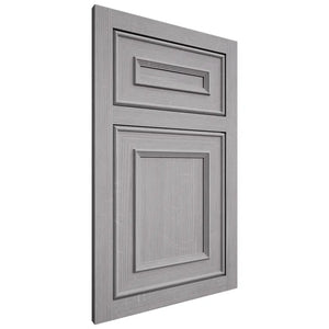 Shiloh Cabinetry Flush Inset Dalton White Oak Quarter Sawn Stratus Door