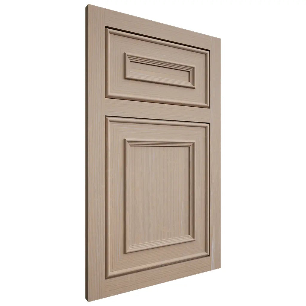 Shiloh Cabinetry Flush Inset Dalton White Oak Quarter Sawn Straw Door