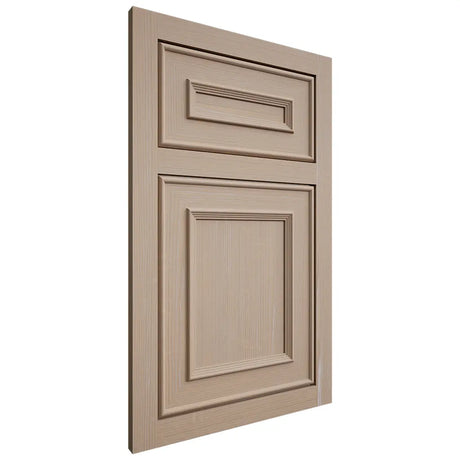 Shiloh Cabinetry Flush Inset Dalton White Oak Quarter Sawn Straw Door
