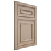 Shiloh Cabinetry Flush Inset Dalton White Oak Quarter Sawn Straw Door